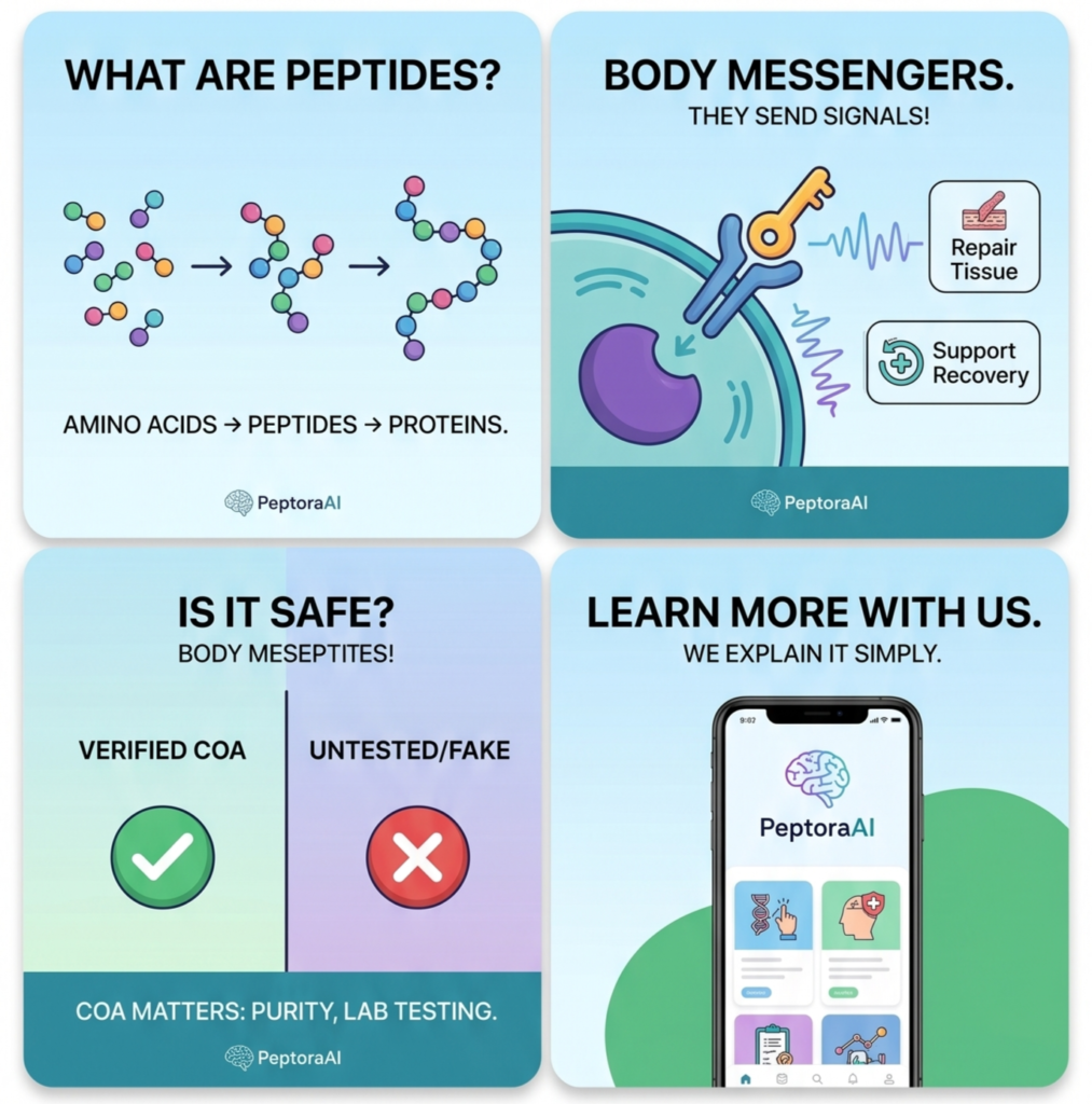 what are peptides